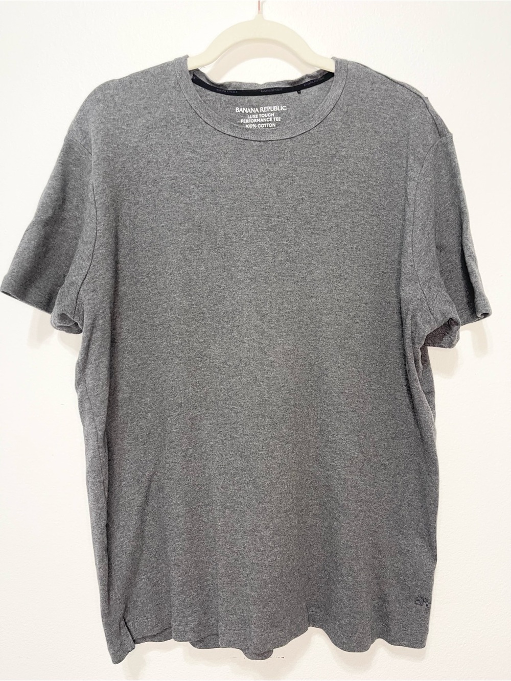 Banana Republic Luxe Touch Performance Tee Cotton EUC